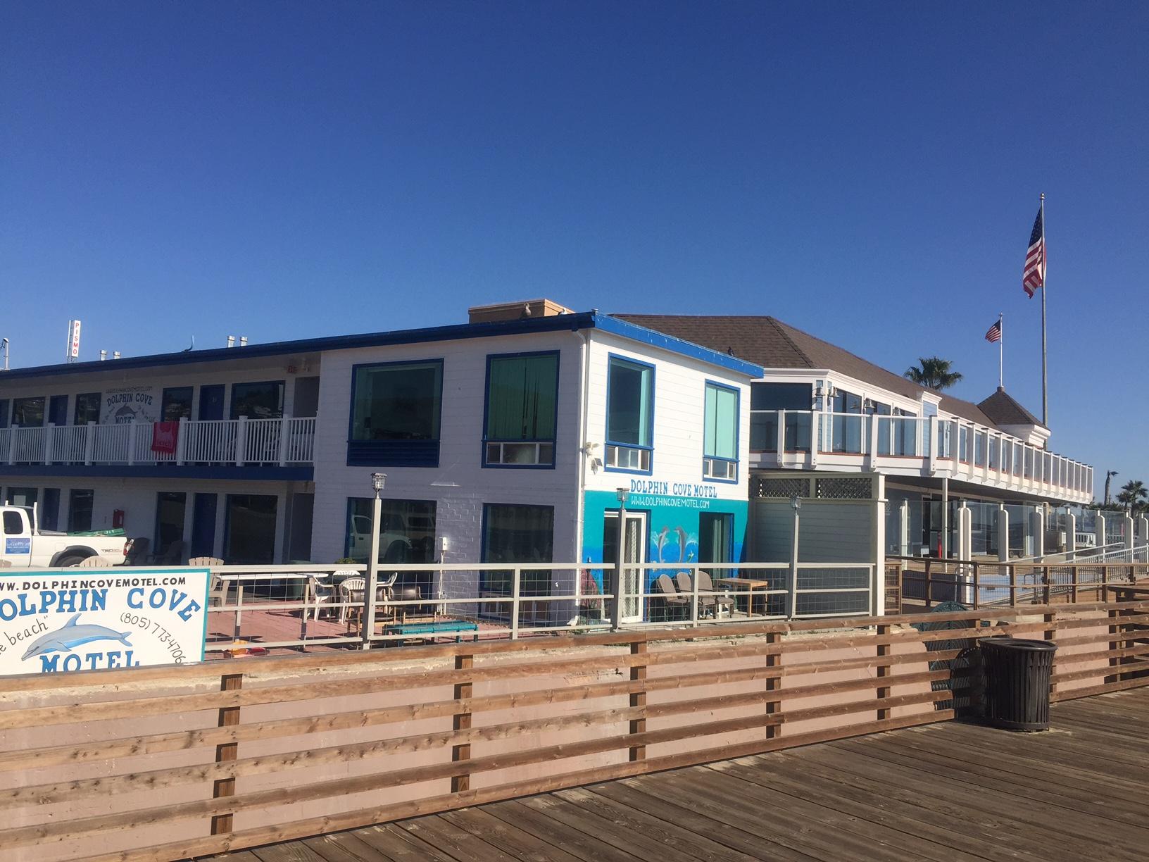 Dolphin Cove Motel Писмо Бич Экстерьер фото